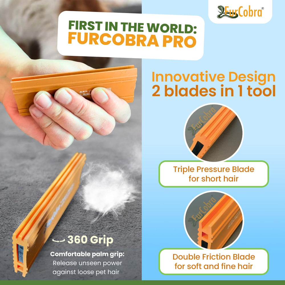 FURCOBRA Pro diseño ergonómico y mango firme para uso cómodo
