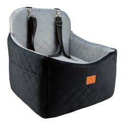 FurFrolic asiento elevador para perro con visión externa y seguridad.