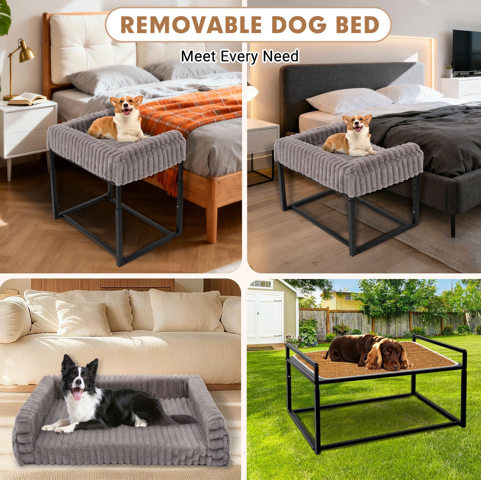Furggis diseño multifuncional, ideal como perch de ventana o cama adjunta.