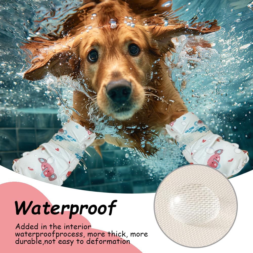 Protección de patas Furklevor para lesiones y posoperatorio, evita polvo.