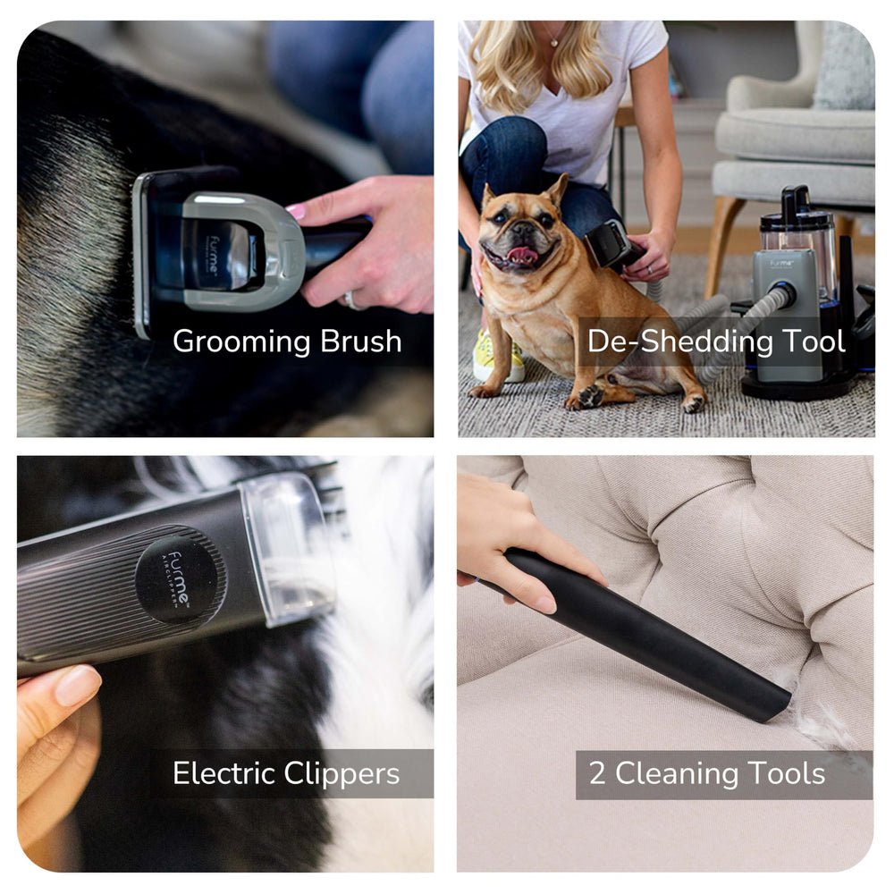 FURME Professional Plus: cepillo para cuidado del pelaje deja acabado suave