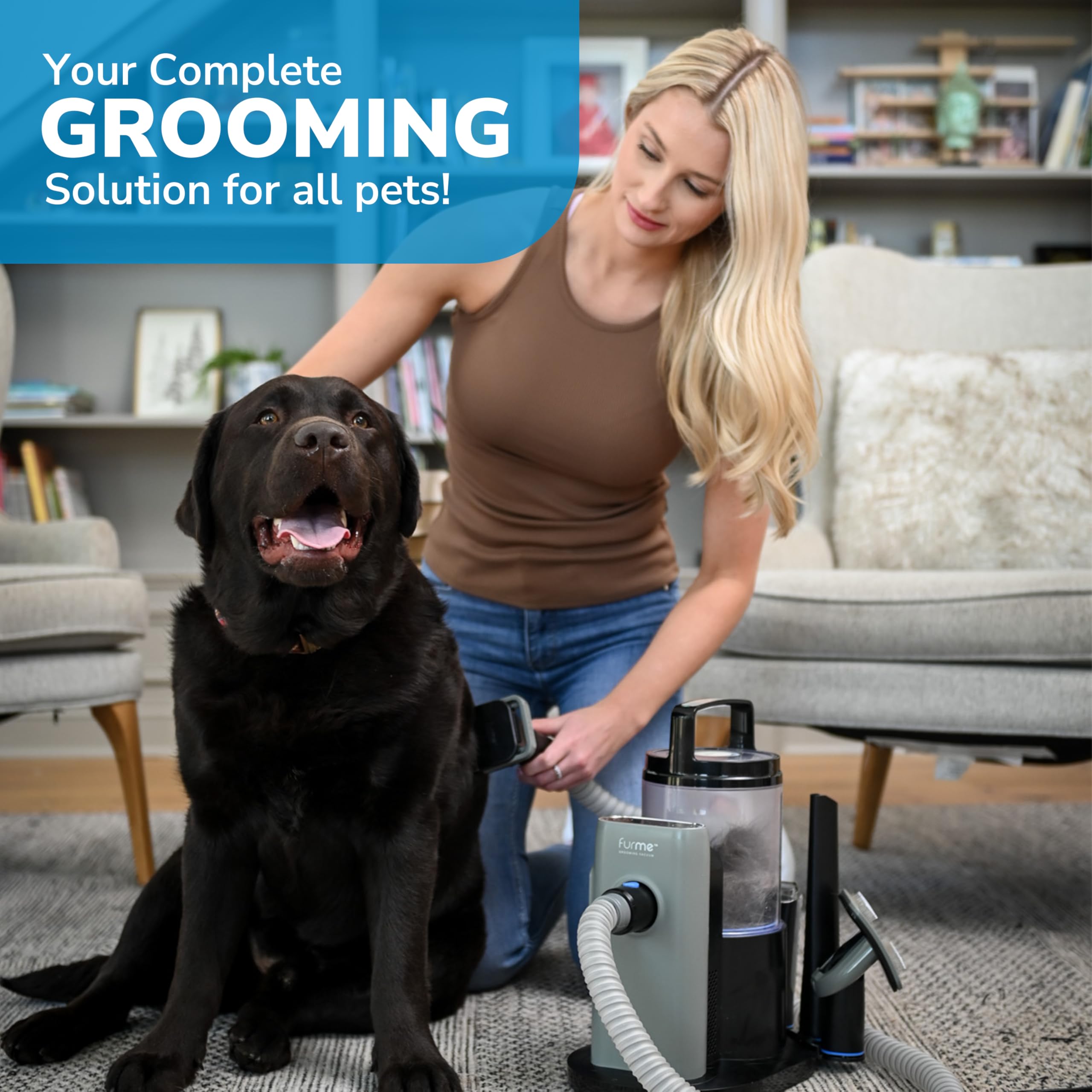 FURME Professional Plus: diseño versátil para pelajes largos, cortos y rizados