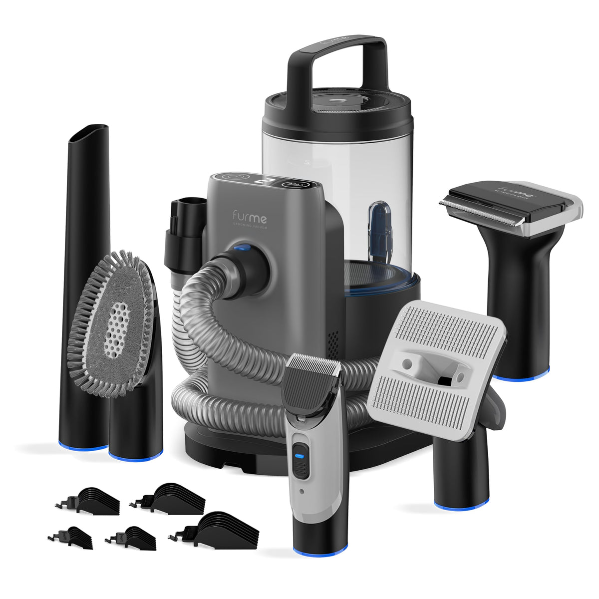 FURME Professional Plus: kit cuidado pelaje facilita aseo cómodo para mascotas