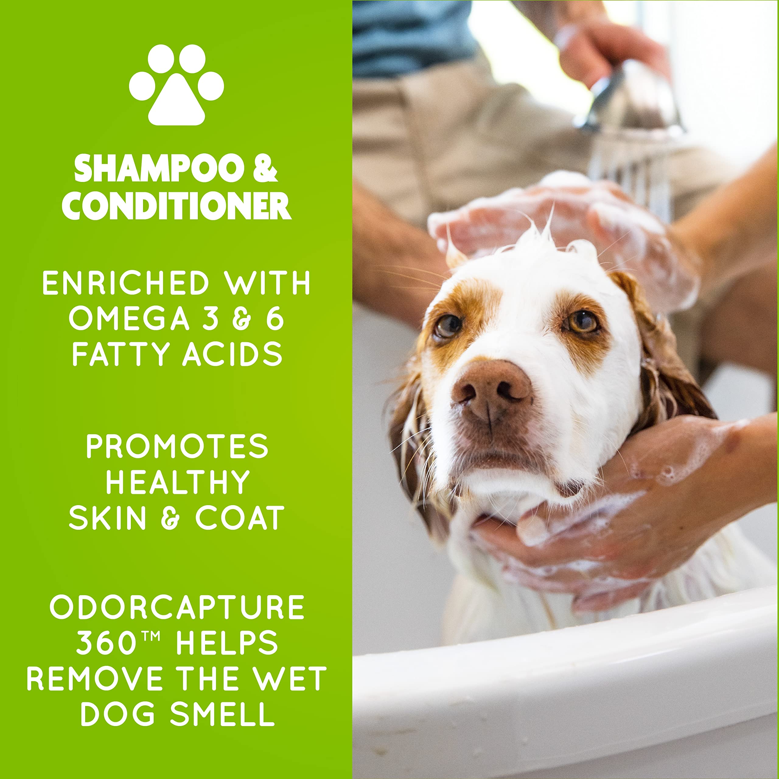 Spray sin agua de FURminator en frasco, mejora piel y pelaje, reduce muda