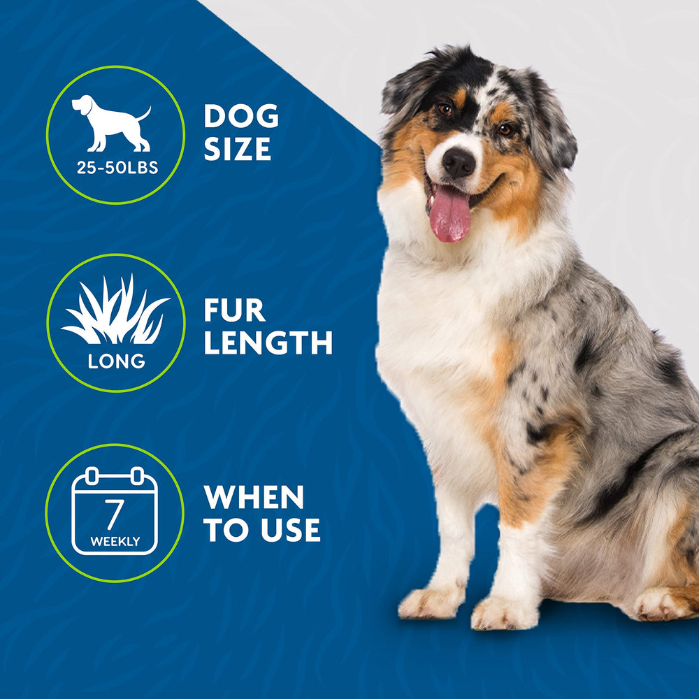 Diseño ergonómico que cuida la piel y el pelaje del perro.