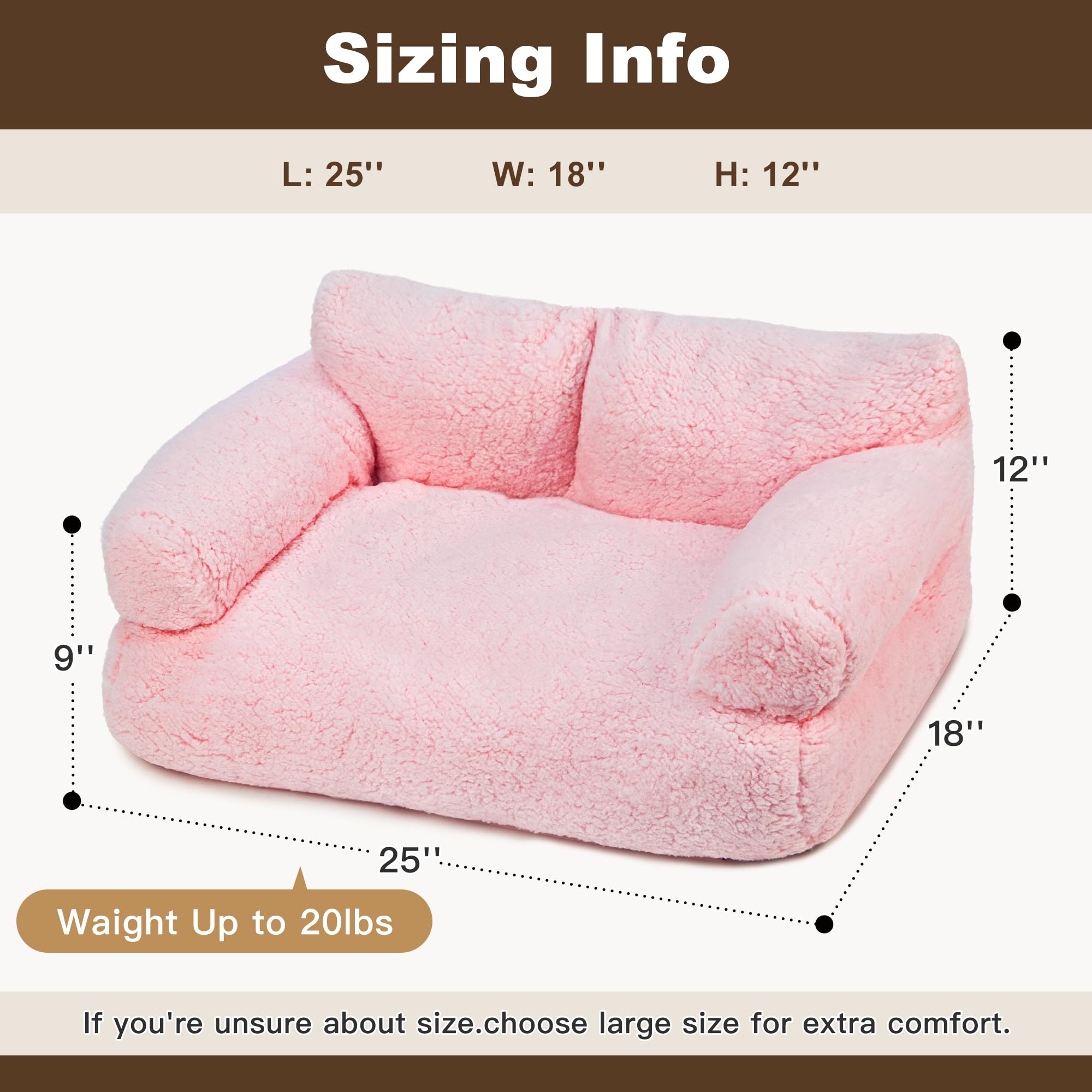 Borde alzado de FURMORENE, soporte de cuello para un sueño relajado.