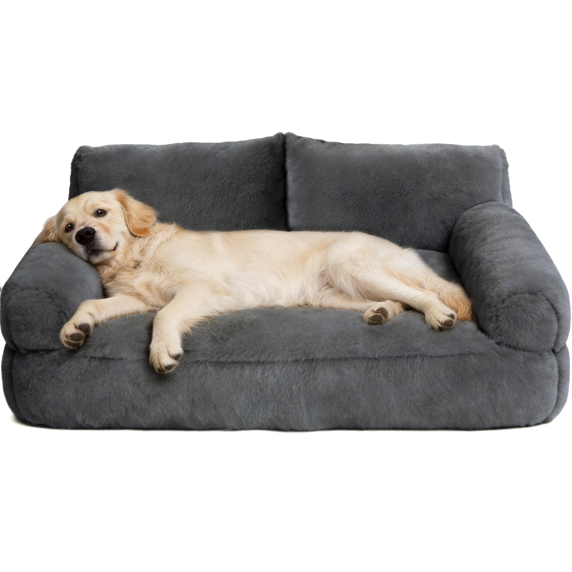 Cama Furmorene para gatos, interior suave, ideal para descansar diariamente.