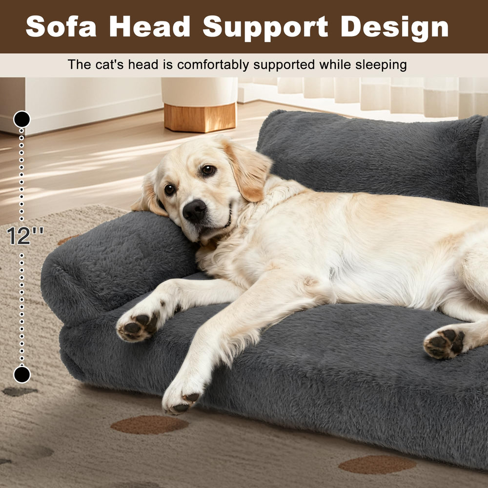 Nido acolchado de la cama Furmorene, perfecto para siestas largas.