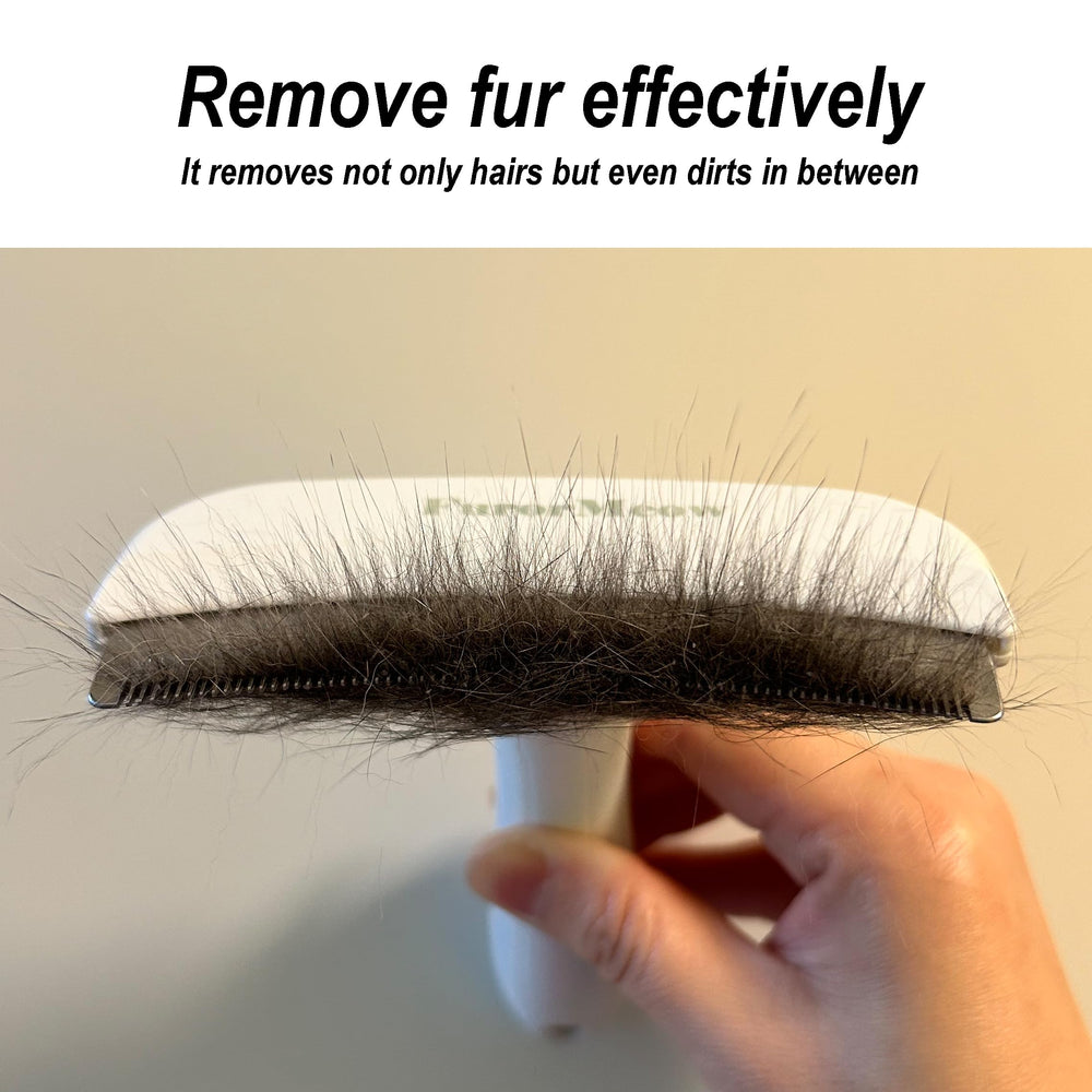 FurorMeow, mango antideslizante, control firme durante el cepillado.