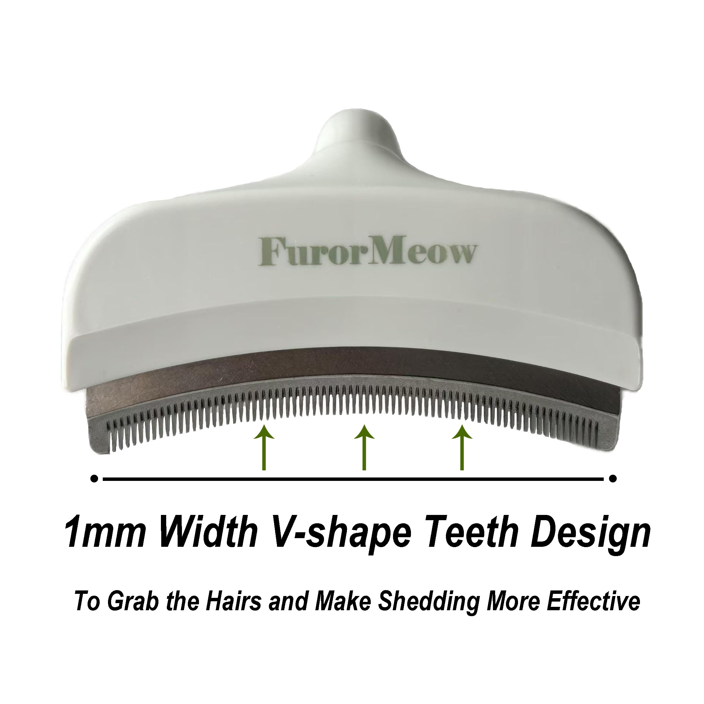FurorMeow, materiales acero inoxidable y ABS, resistente y fácil de limpiar.
