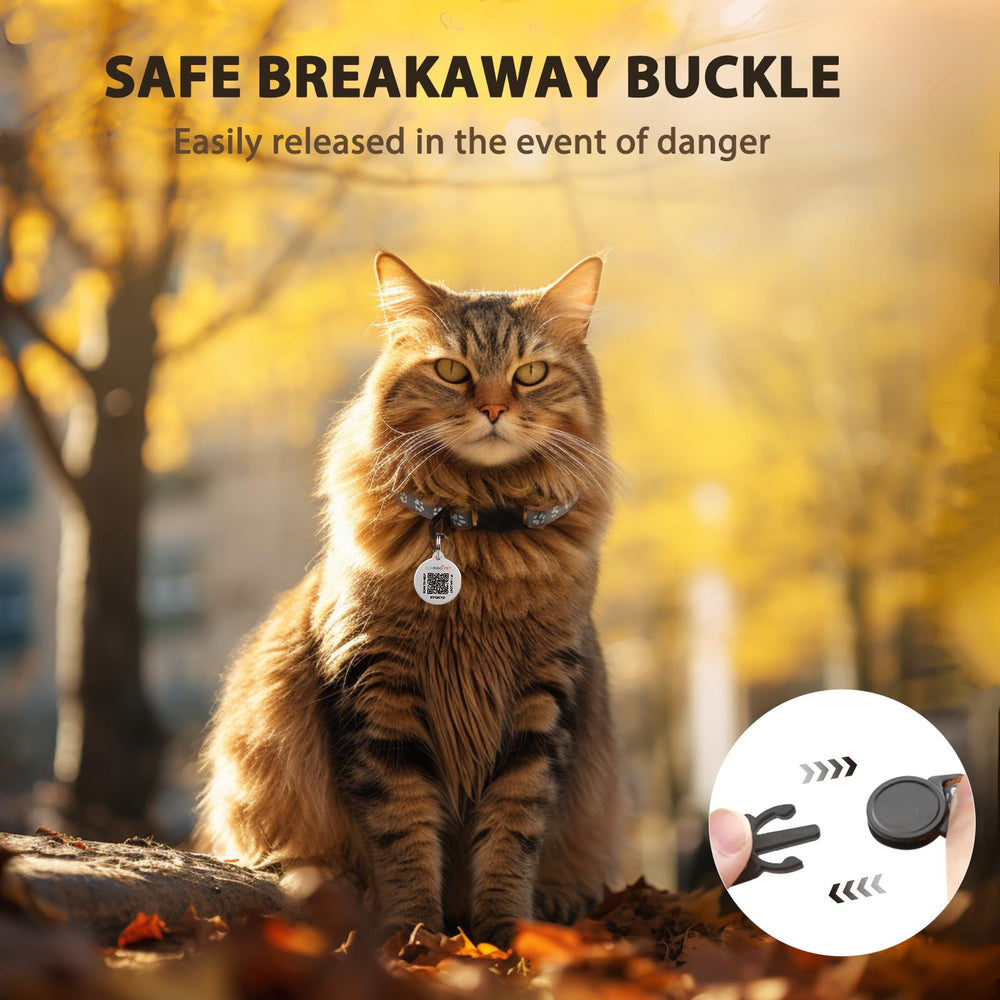 Collar ajustable Furrigo para tallas 8-13.3 pulgadas, se adapta con facilidad.