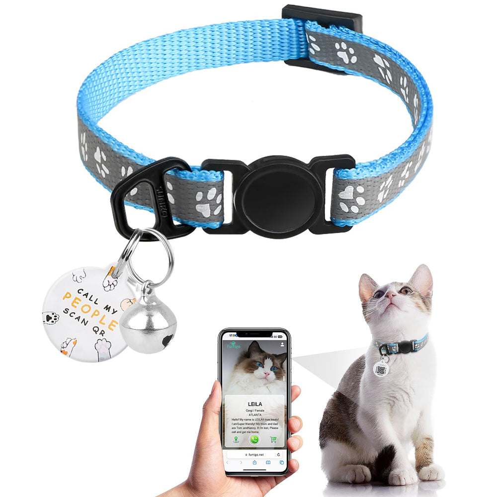 Collar Furrigo con cierre Breakaway para mayor seguridad al aire libre