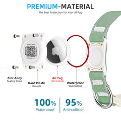 Collar Furrigo con QR escaneable y perfil gratuito para contacto de emergencia.