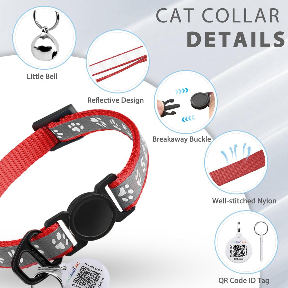 Etiqueta de identificación personalizada Furrigo para tranquilidad al salir.