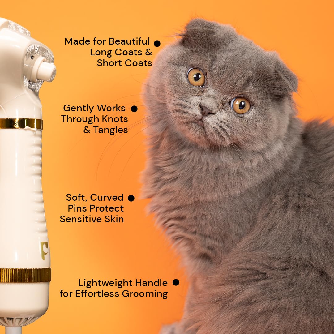 Furrituals Ergonomía ligera: diseño cómodo para sesiones largas de cuidado.