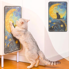 Furrther Rascador de Sisal Starry Night para pared, protege muebles y decora.