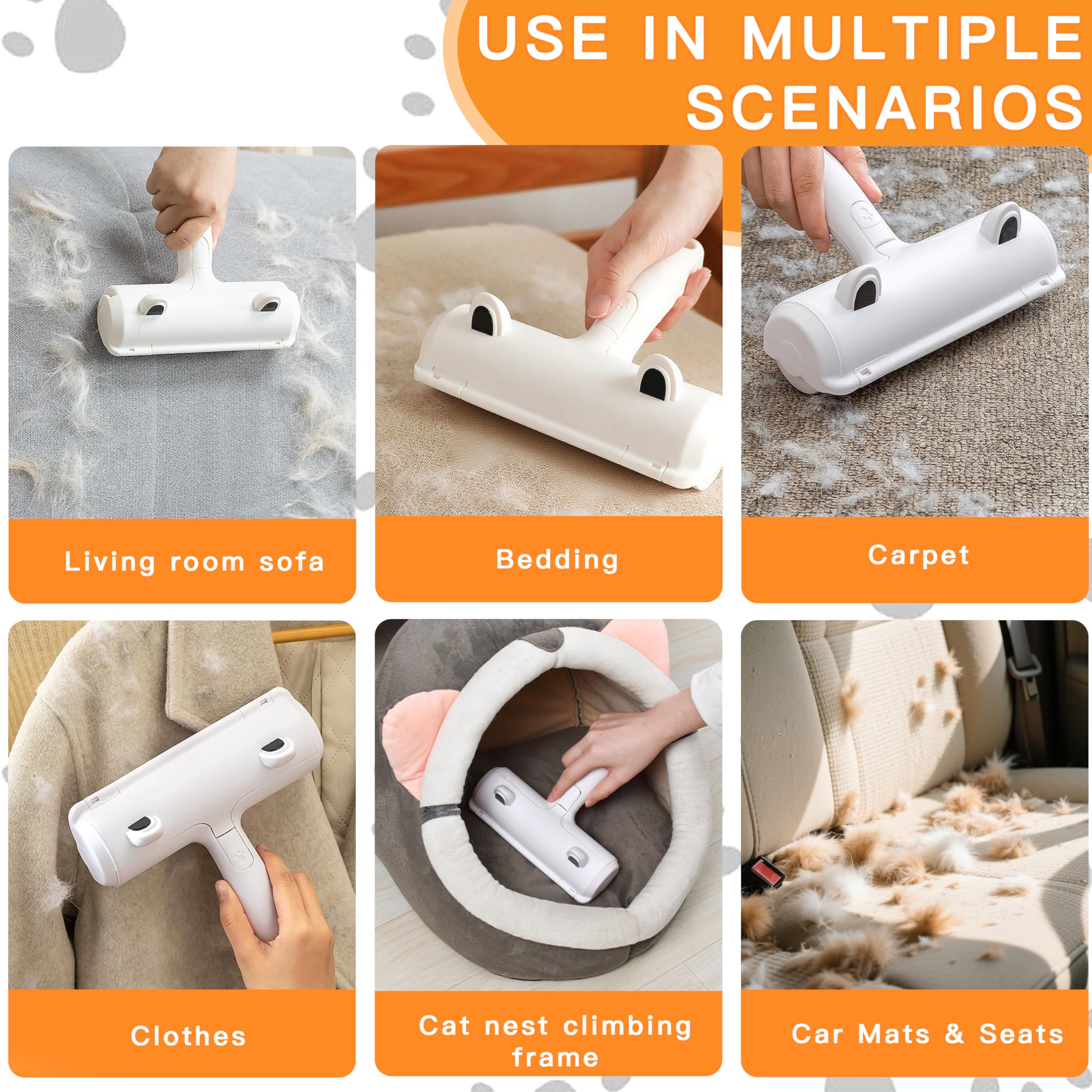 Caja de almacenamiento integrada de Furry Fun para guardar herramientas sin esfuerzo.