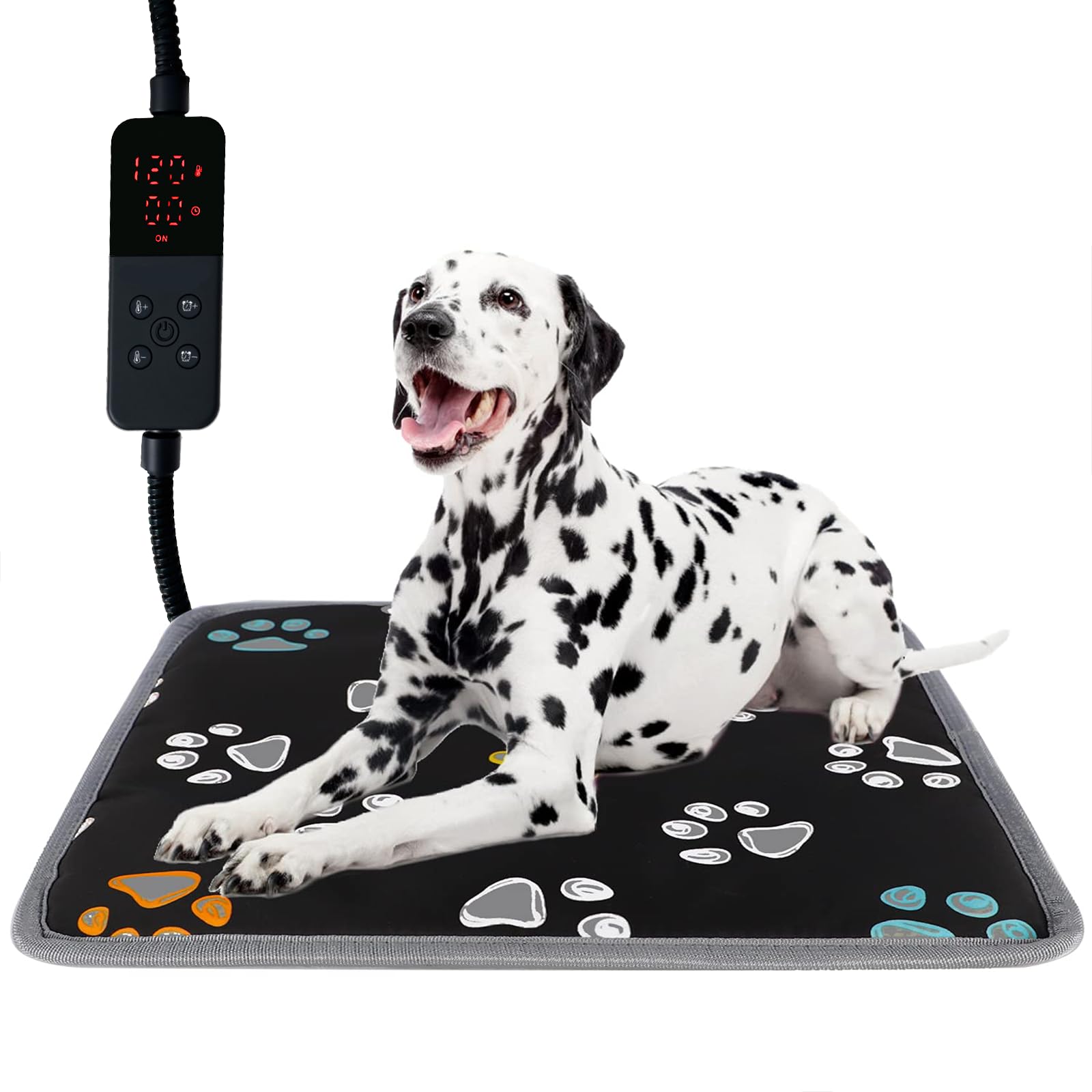 furrybaby almohadilla termica para perros 24x16, calor constante para descanso