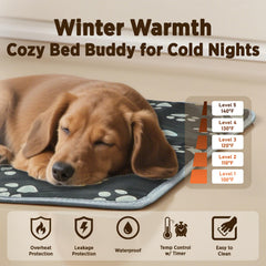 Cable extendido furrybaby de 6,5 pies para mayor libertad al descansar.