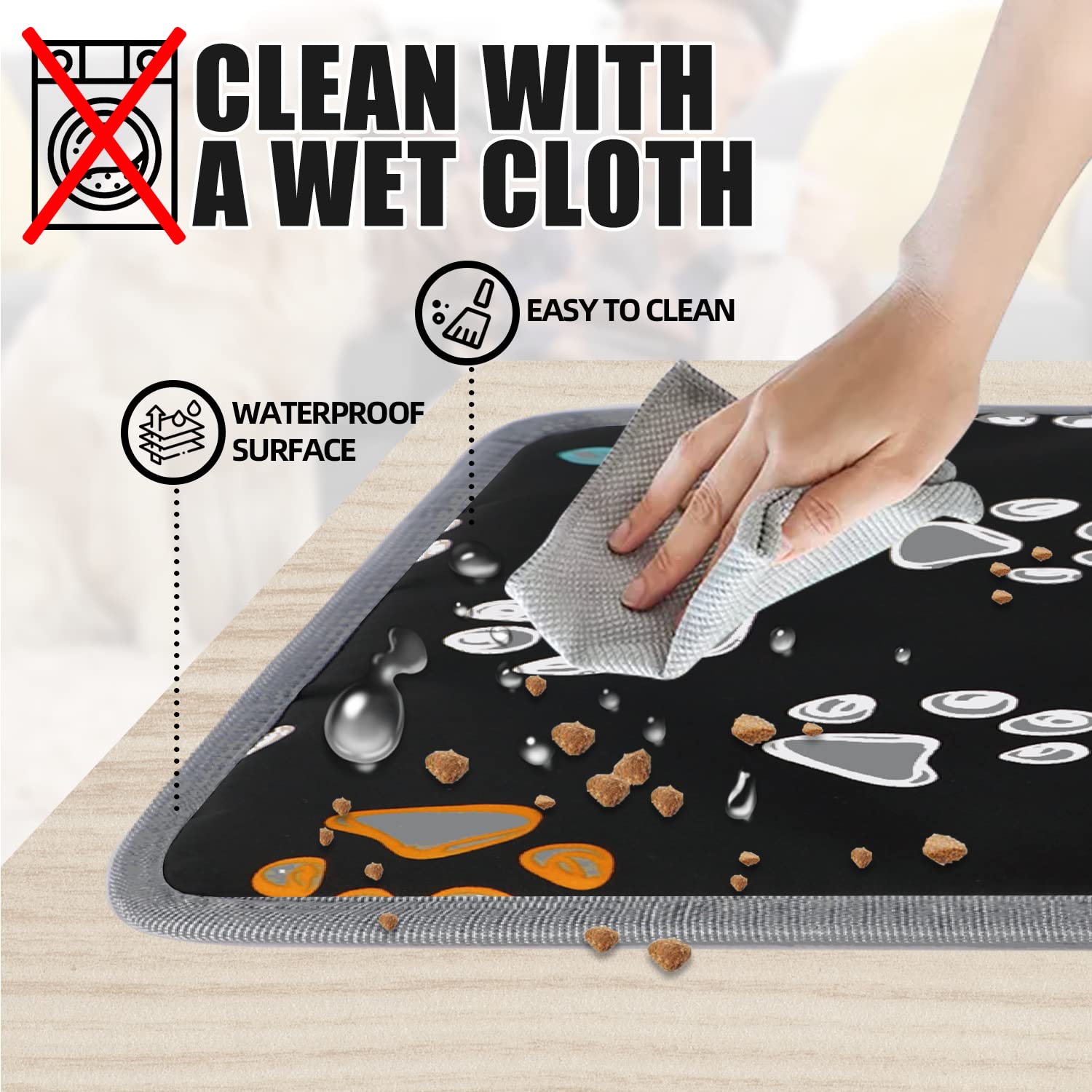 Compatible con perros y gatos furrybaby 17x17 pulgadas.
