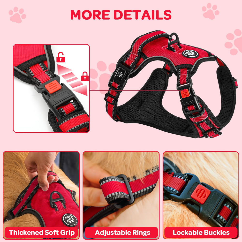 FURRYFECTION arnés perro cuatro ajustes para tallas variadas