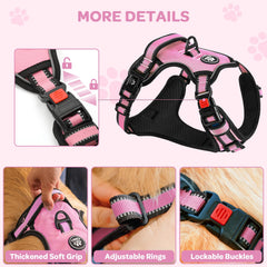 Arnés FURRYFECTION XL con malla de ventilación para mayor comodidad.