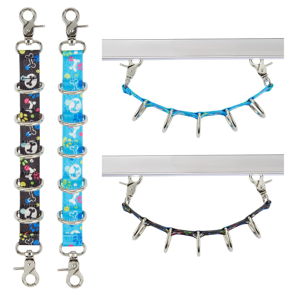 FURSDOLY bucle para perros azul cielo, mejora la sujeción durante el aseo.