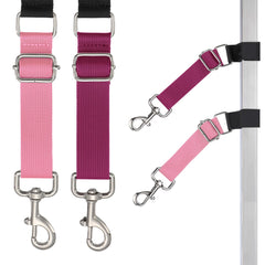 FURSDOLY extensor de brazo para mesa canina en rosa, ajuste seguro.