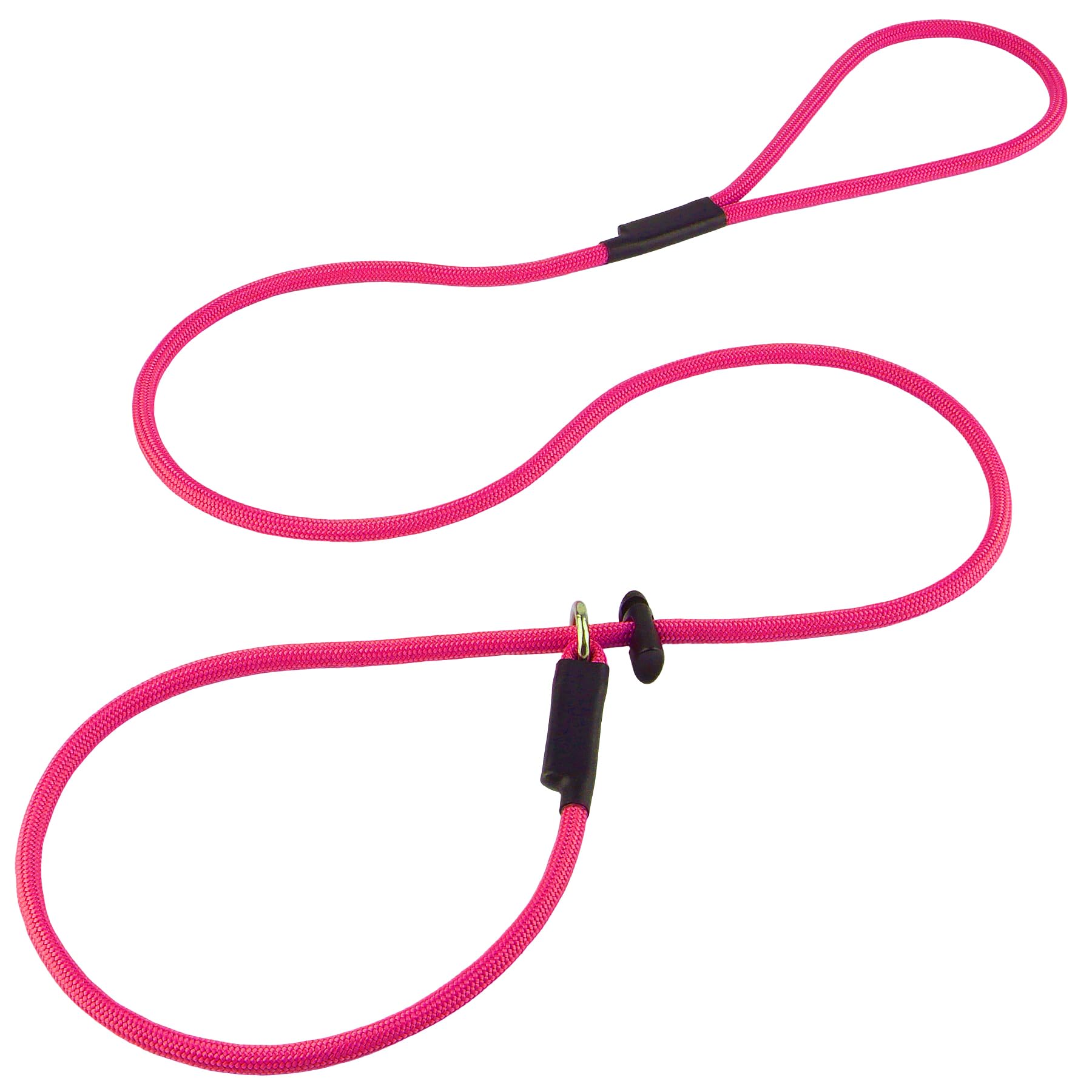 FURSDOLY lazo deslizante rosa para entrenamiento con control suave durante paseos