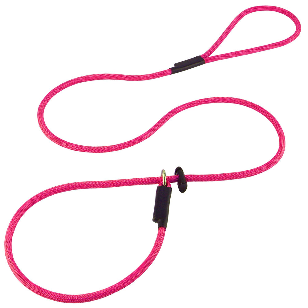 FURSDOLY lazo deslizante rosa para entrenamiento con control suave durante paseos