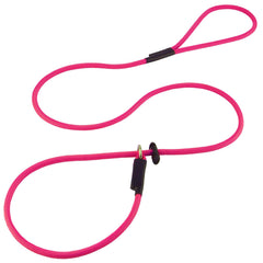 FURSDOLY lazo deslizante rosa para entrenamiento con control suave durante paseos