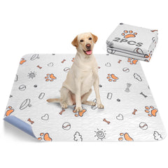 FURTIME almohadillas lavables de dos unidades, 48x48, para entrenamiento de perros.