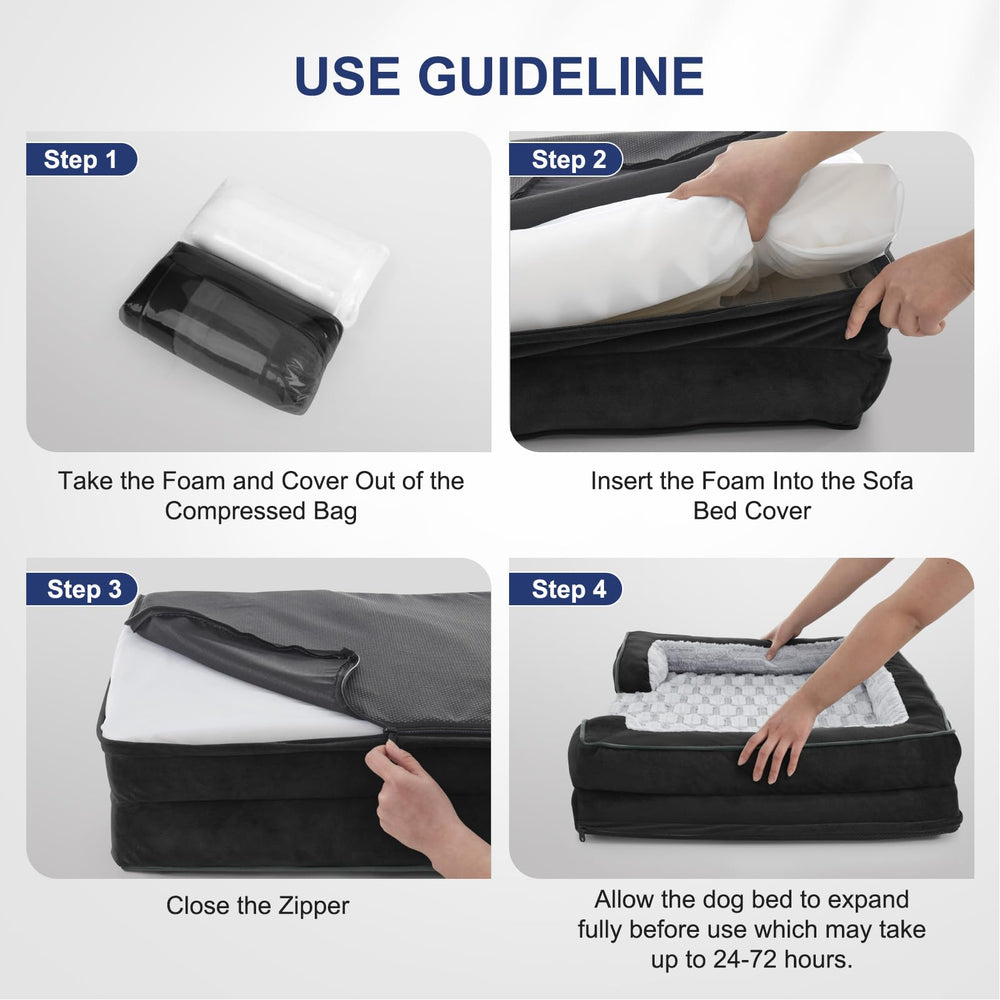 FURTIME base antideslizante mantiene la cama estable durante las siestas.