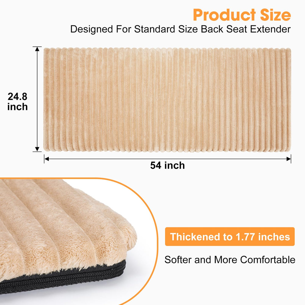 Cama FurTime para coche, acolchado de espuma de alta resiliencia.