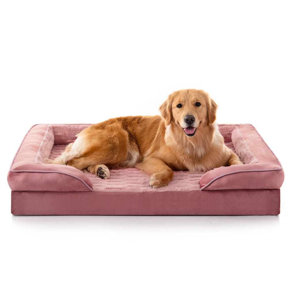 Cama ortopédica Furtime para perros grandes, soporte cómodo y estable para dormir