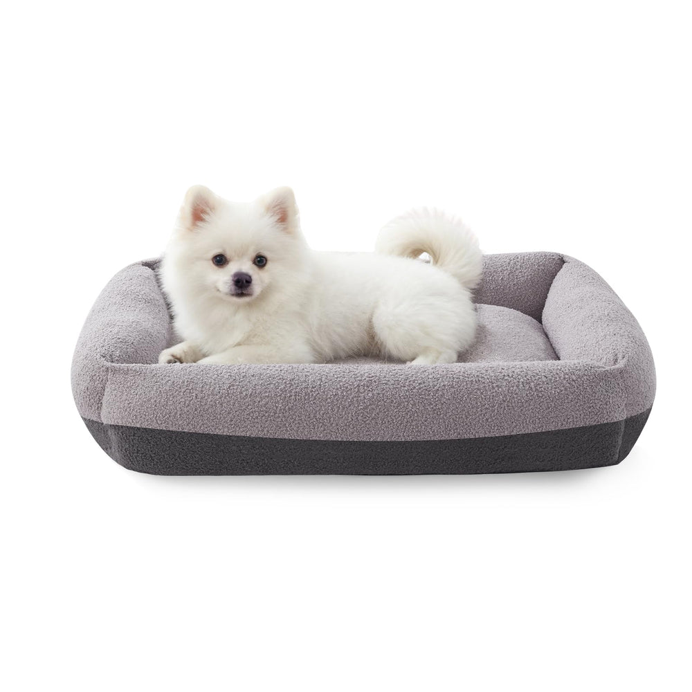 Cama Furtime para perro con bordes elevados para soporte superior
