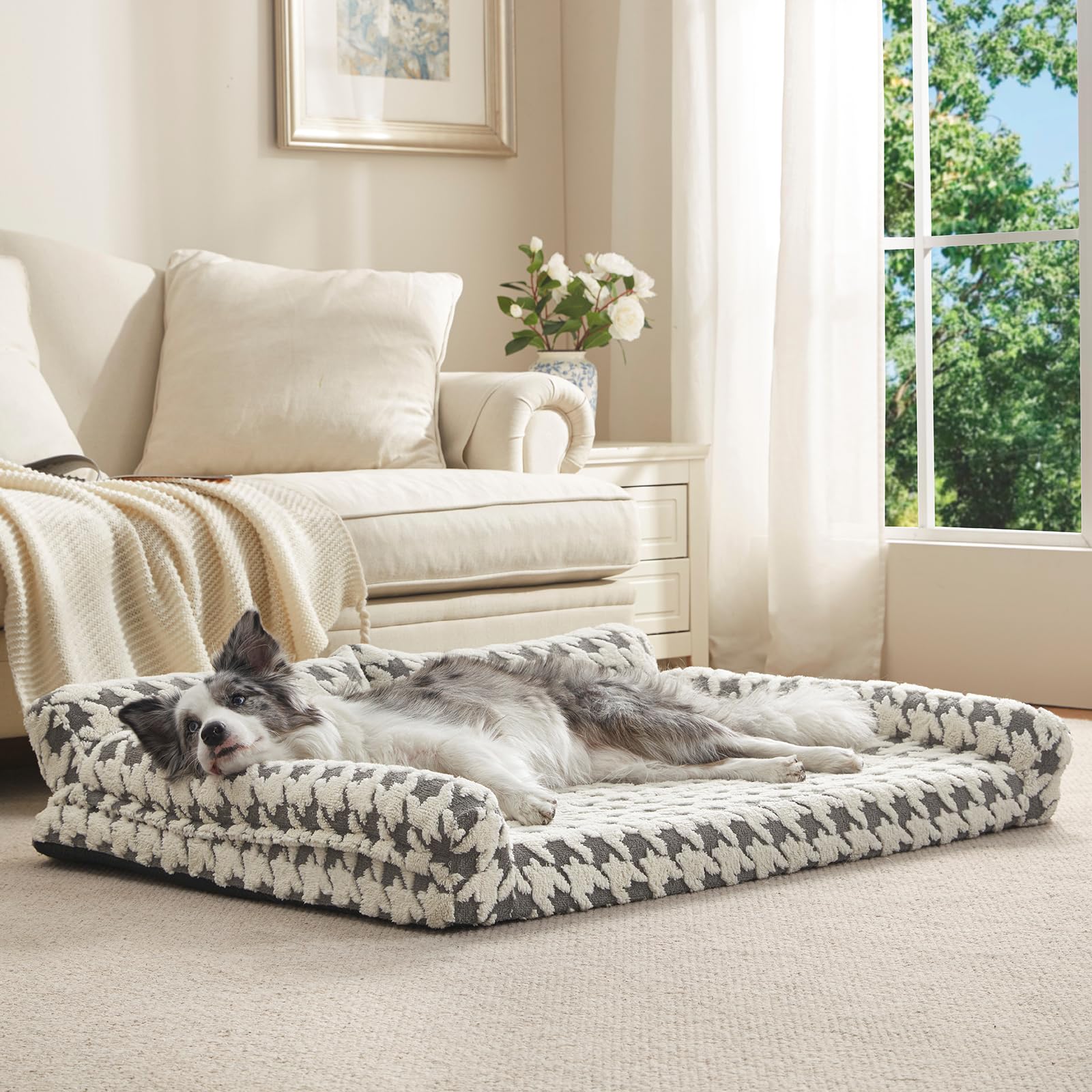 Cama Furtime con entrada baja para facilitar subir y bajar.