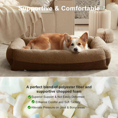 Material peluche suave FURTIME para piel sensible del perro.