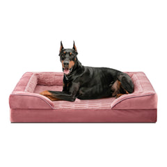 FURTIME cama ortopédica extragrande: soporte de articulaciones para perros grandes.