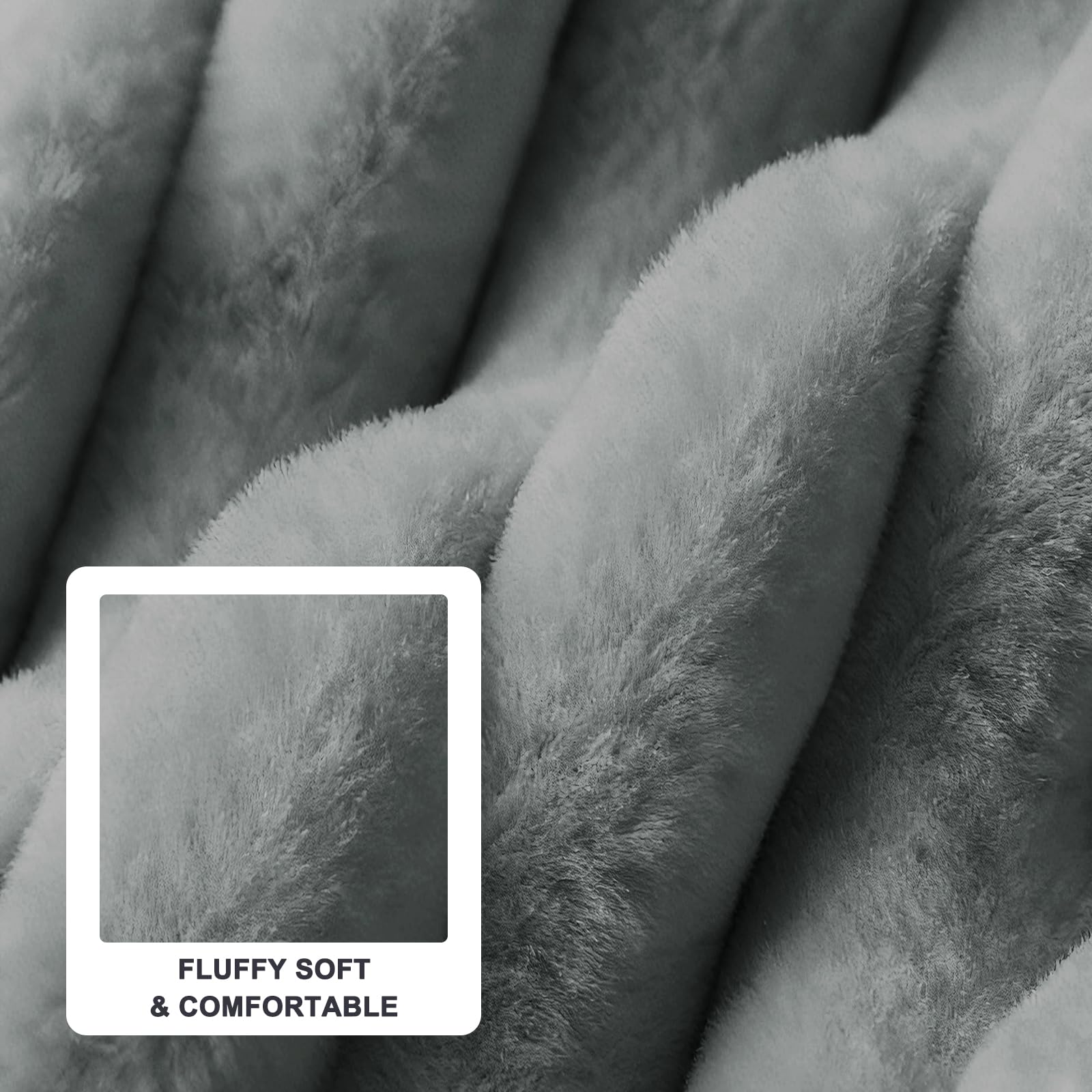 Cama FURTIME ortopédica para perros medianos, relleno de espuma triturada para apoyo.