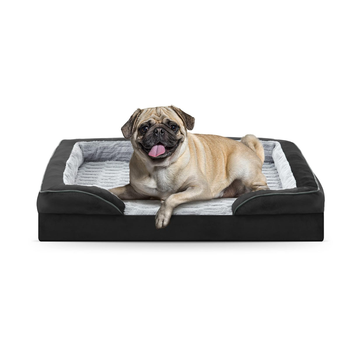 Cama ortopédica FURTIME para perros pequeños, vista general para reposo cómodo.