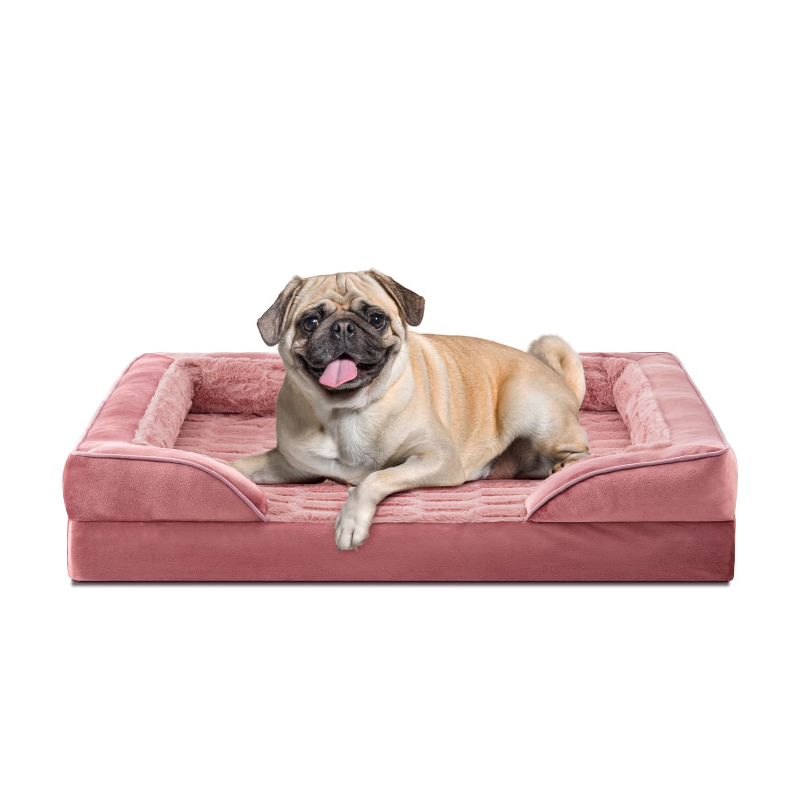 Cama para perro ortopédica de FURTIME con soporte cómodo para dormir.