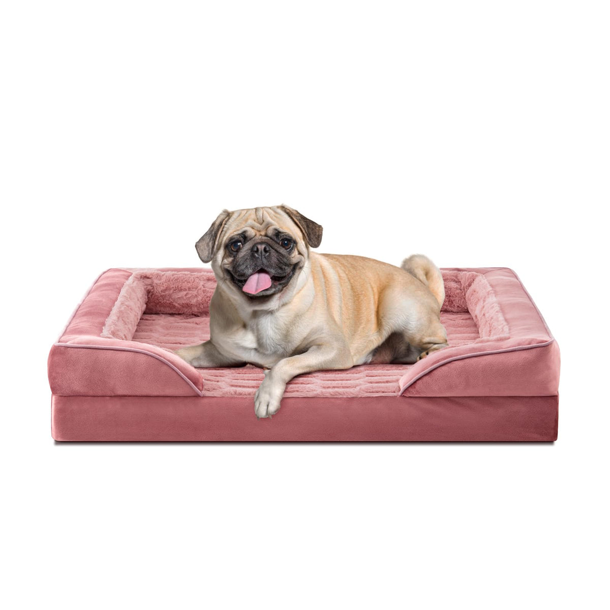 Cama para perro ortopédica de FURTIME con soporte cómodo para dormir.