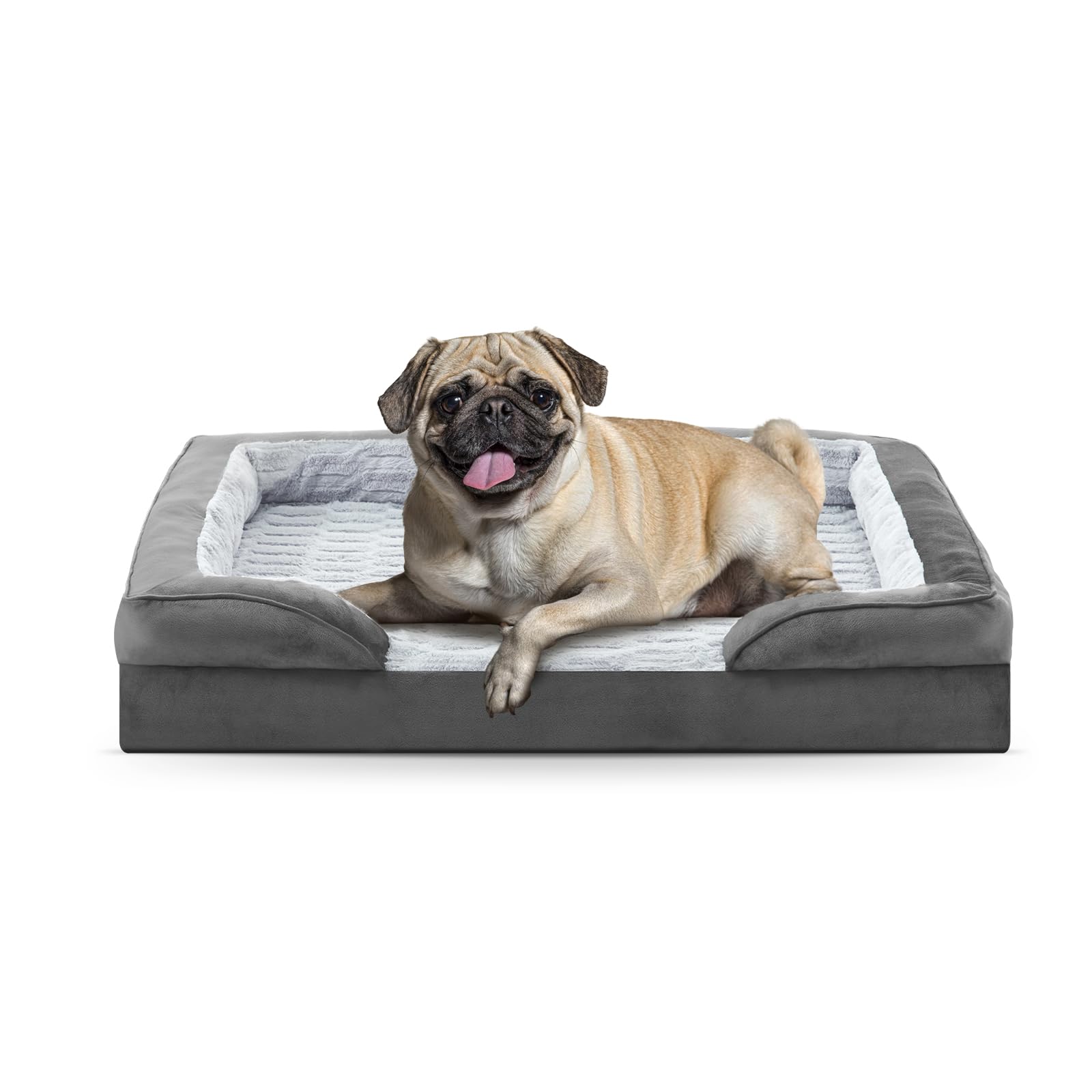 Cama FURTIME ortopédica para perros pequeños, interior cómodo con soporte estable.