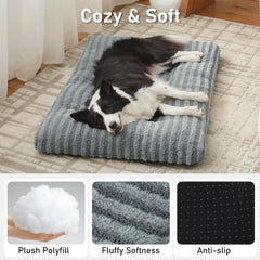 Cama FurTIME con relleno de espuma alta densidad para soporte cómodo.