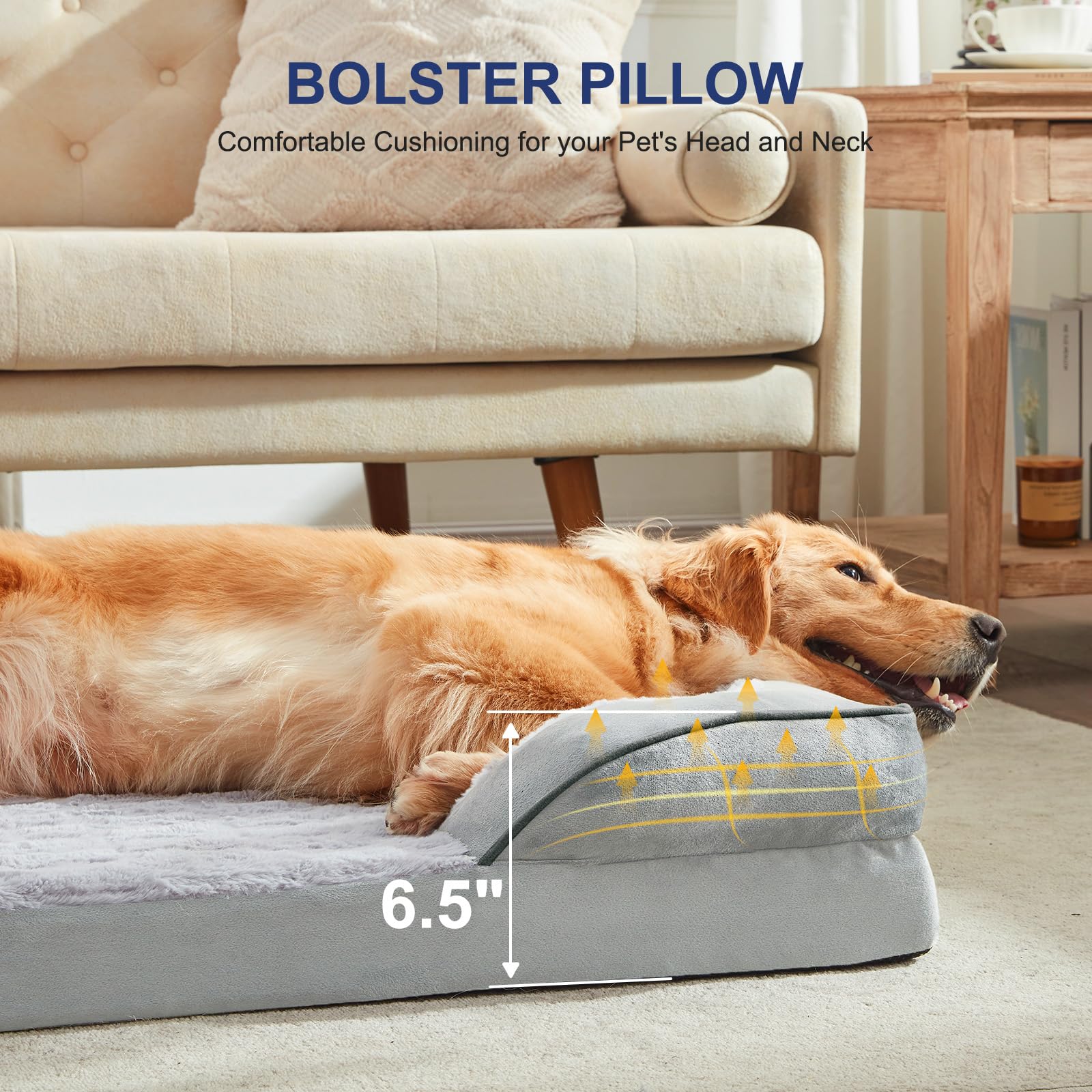 Funda lavable FURTIME para cama XL, fácil de limpiar.