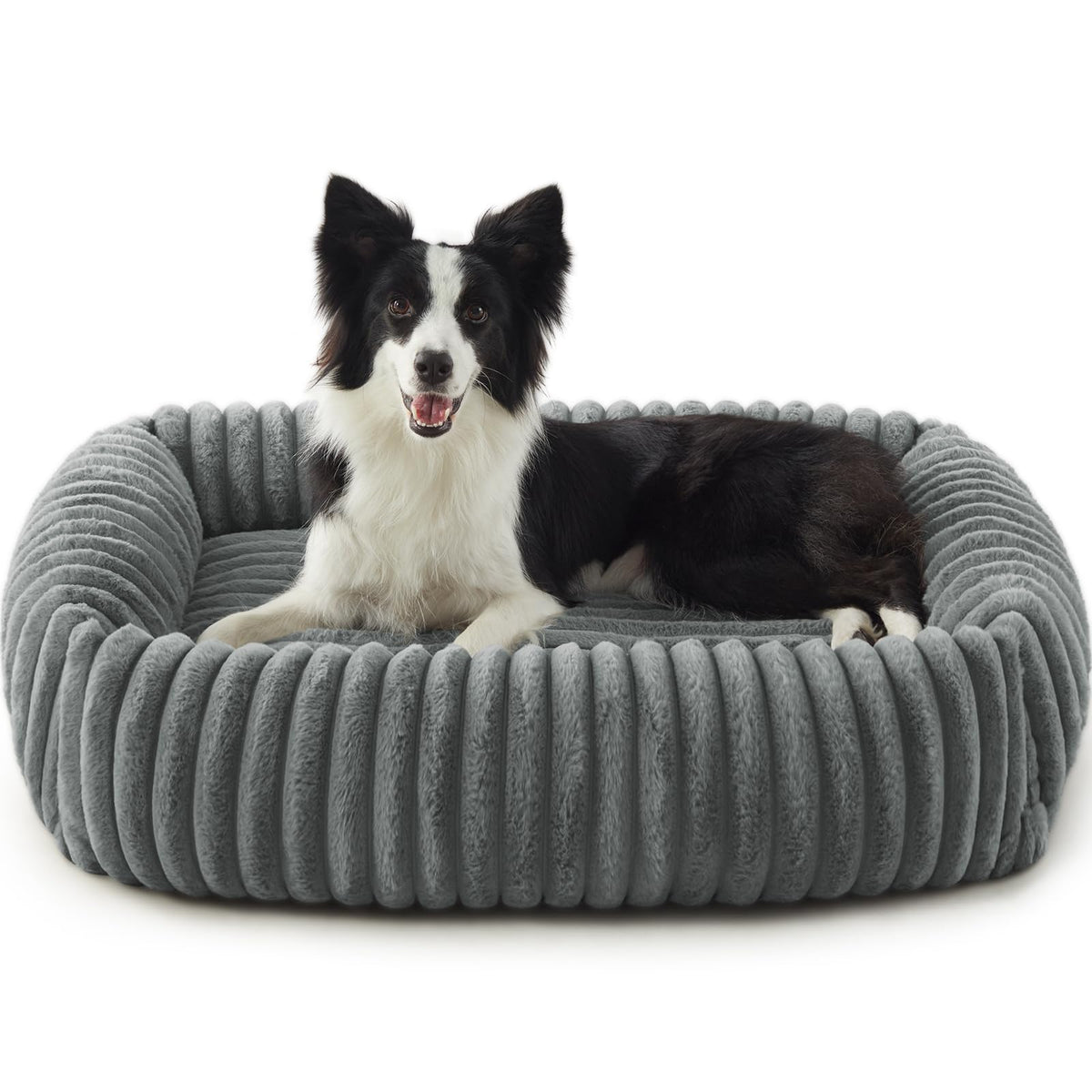 Cama ortopédica para perros FURTIME con funda desmontable para limpieza fácil.