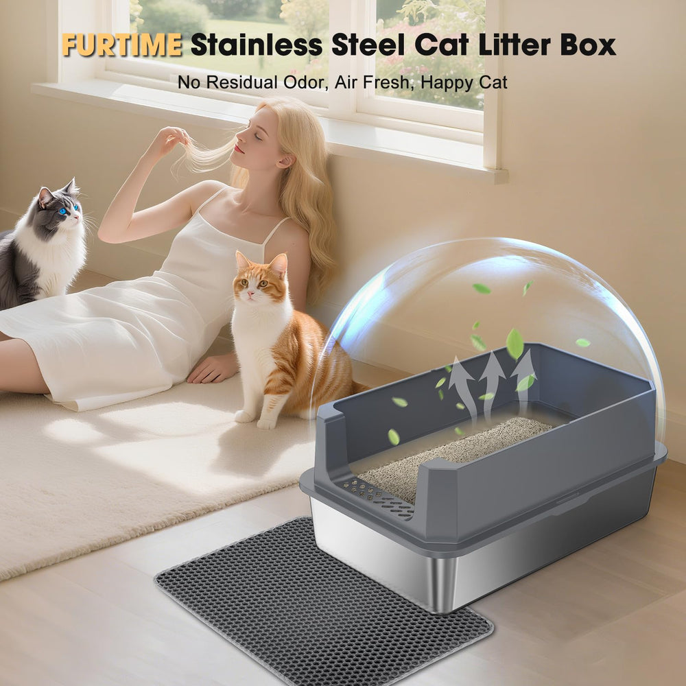 Diseño de limpieza rápida Furtime, superficies lisas para aclarado.