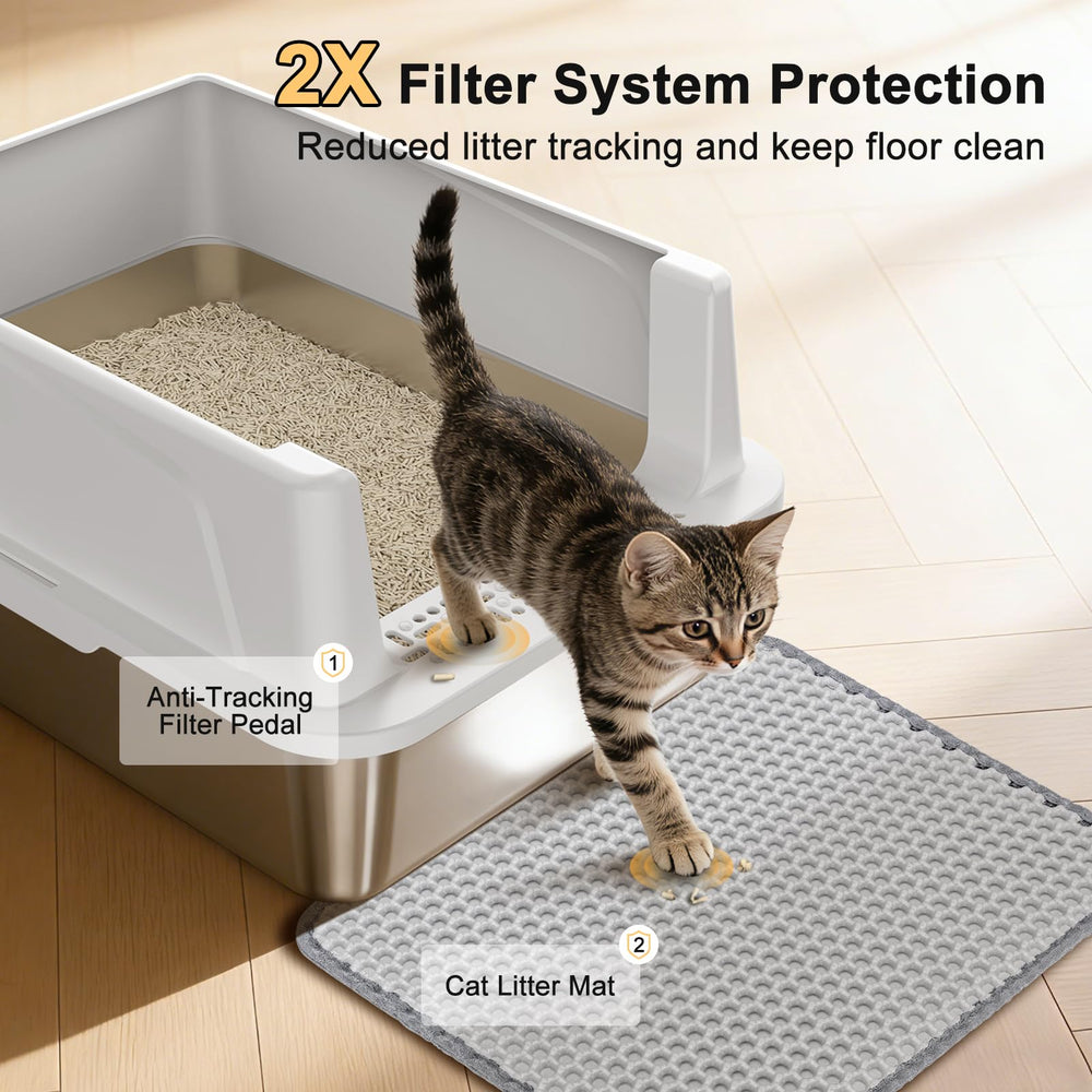 FURTIME interior privado para gato, espacio cómodo y limpio