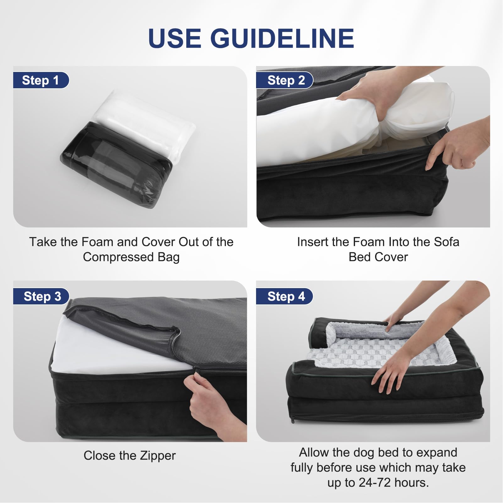 Limpieza rápida: funda apta para lavado para un mantenimiento sencillo.